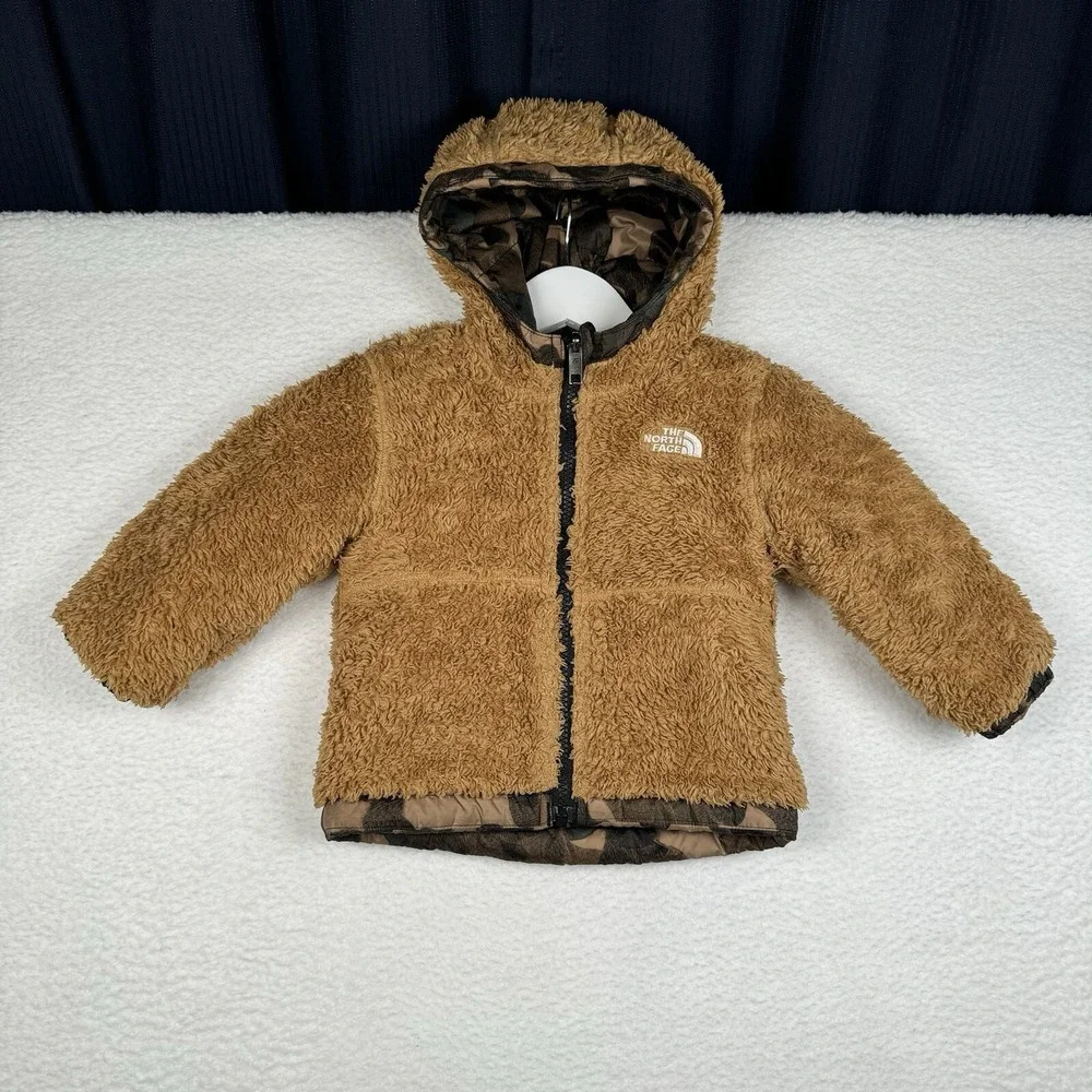 The North Face Reversible Mount Chimbo Camo Jacket - Youth Kids (13.5 x 12)
